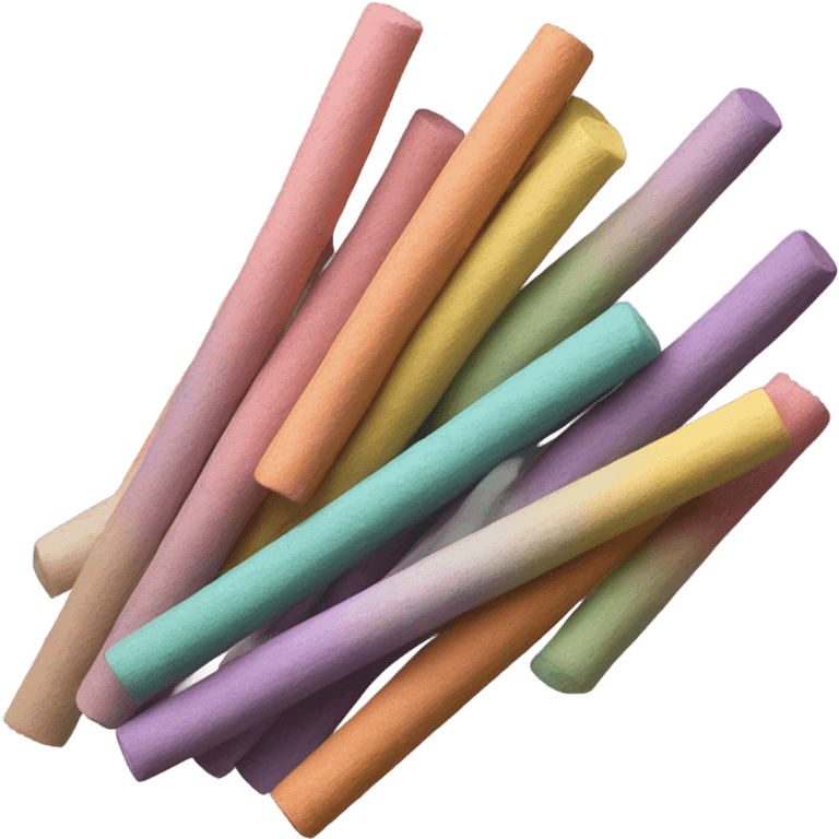 dry pastel sticks emoji