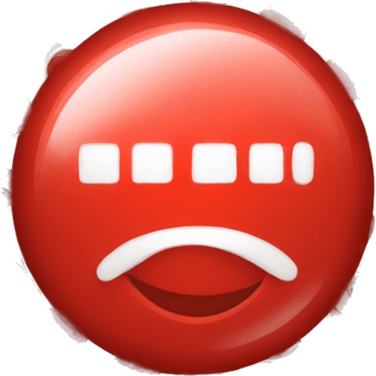 red sell button sign emoji