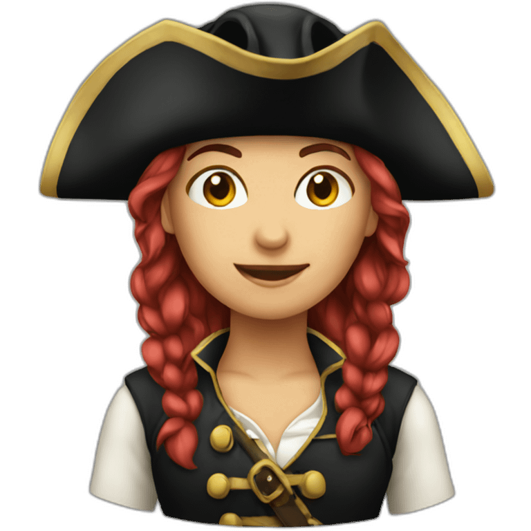 pirate female emoji