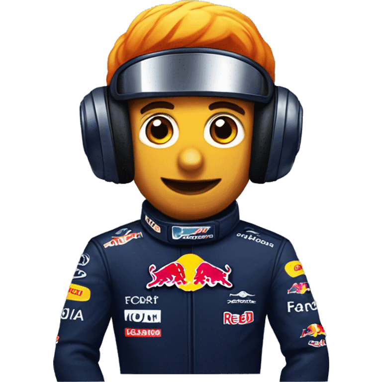 F1 Red Bull monoplaza emoji