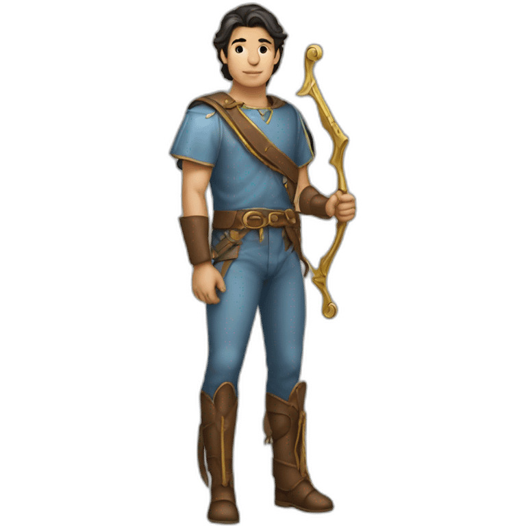 male sagittarius from zodiac full body  detailed emoji