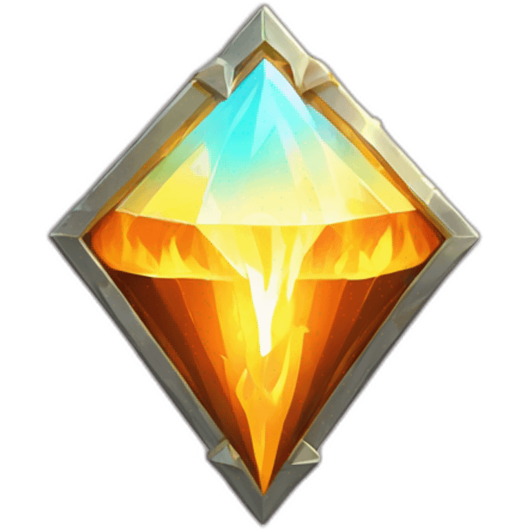 Pixel Badge Coin Diamond Flame Shiny Glow Reward Legendary Unique Epic emoji