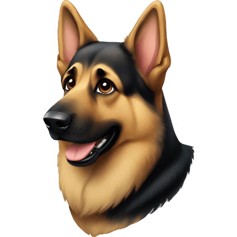 german shepherd  emoji