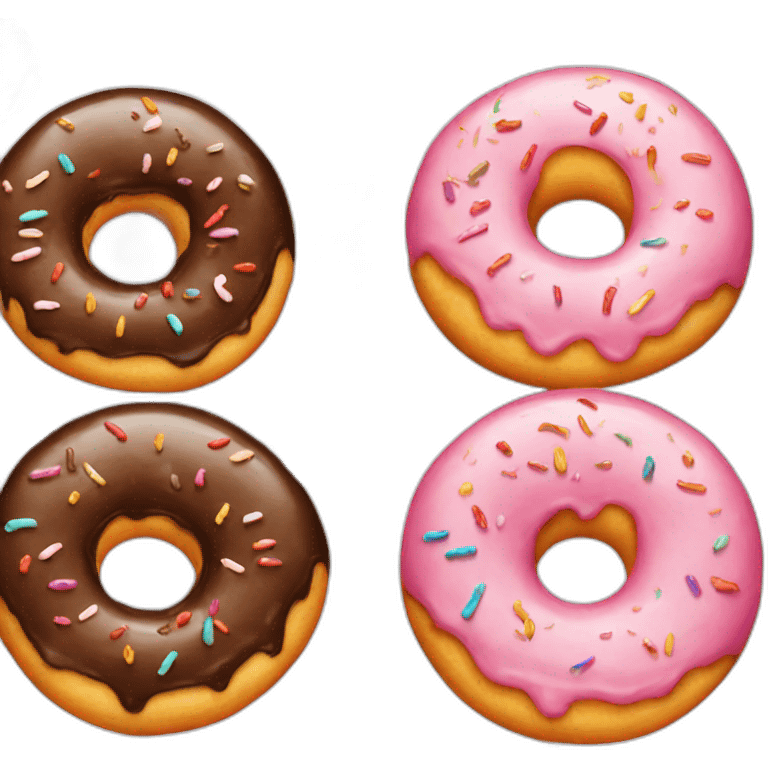 double donuts emoji