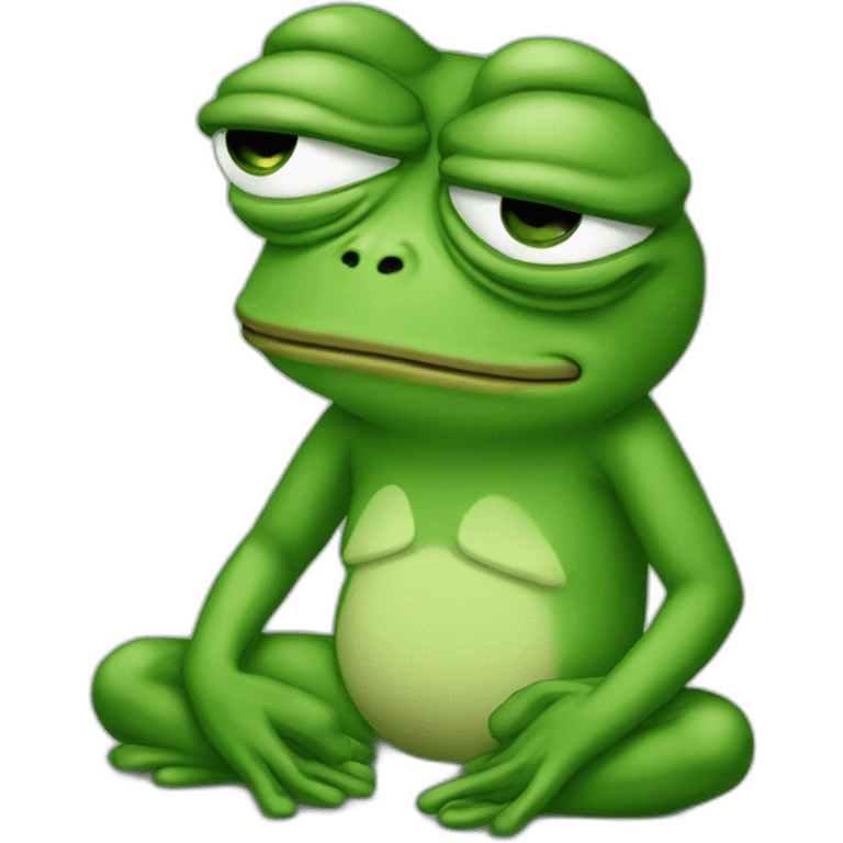 pepe the frog sad emoji