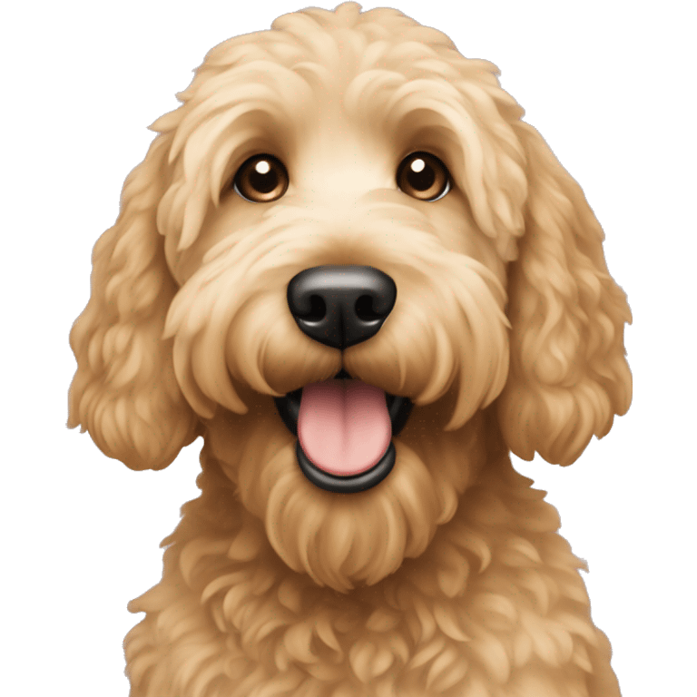 Goldendoodle  emoji