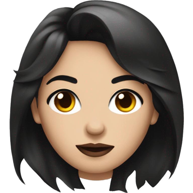 Dominatrix with dark hair  emoji