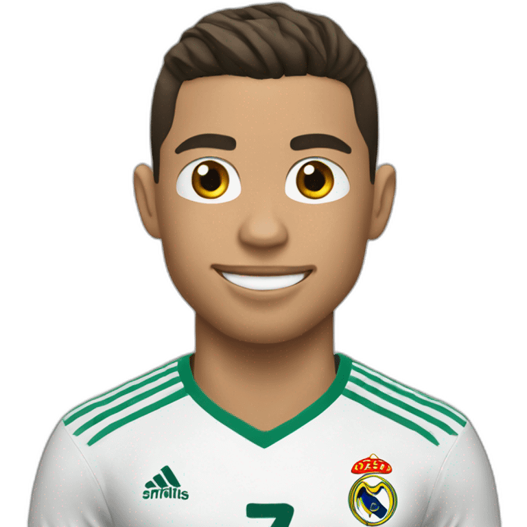 Ronaldo qui fait suu emoji