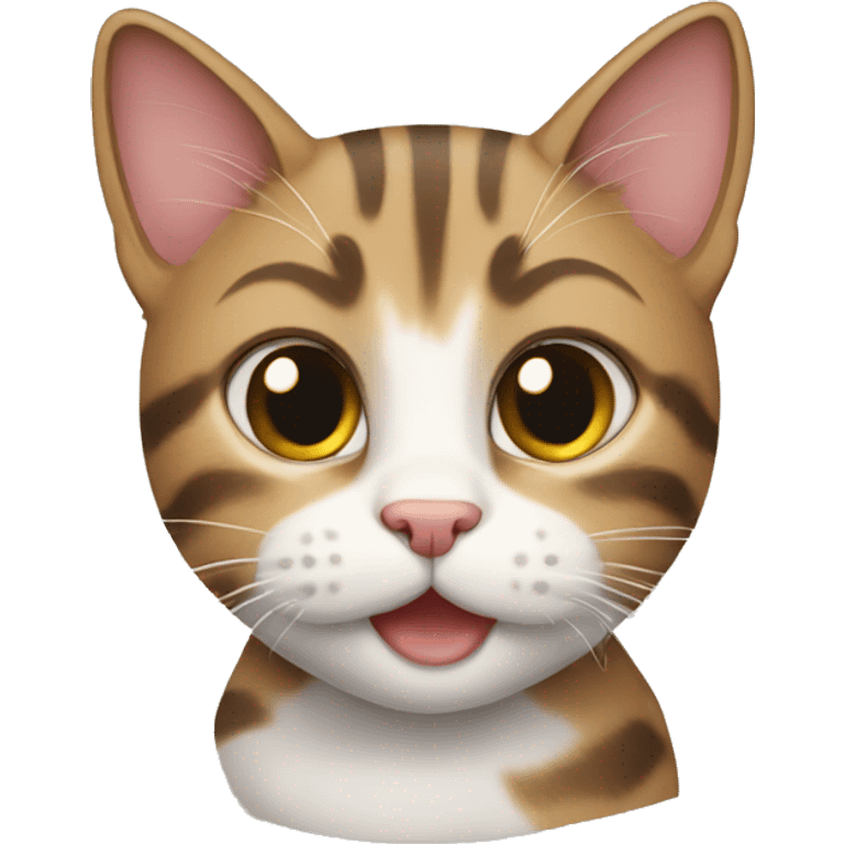 cute tabby cat emoji