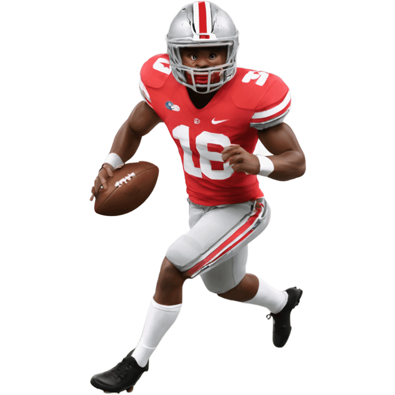 Ohio state football player winning emoji