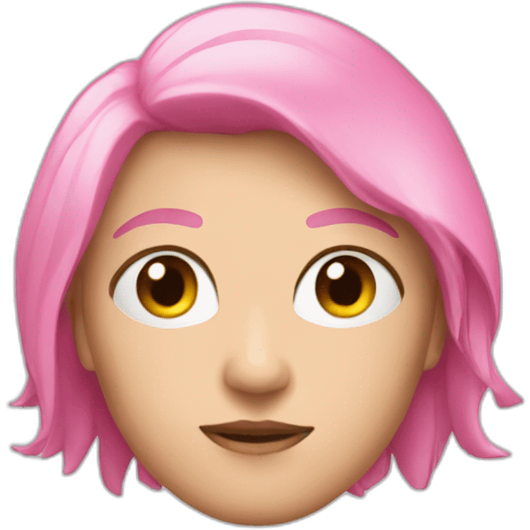 geo pink emoji