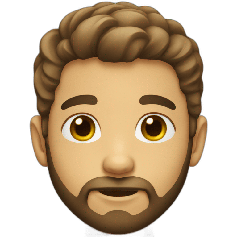 A LITTLE BEARD BOY emoji