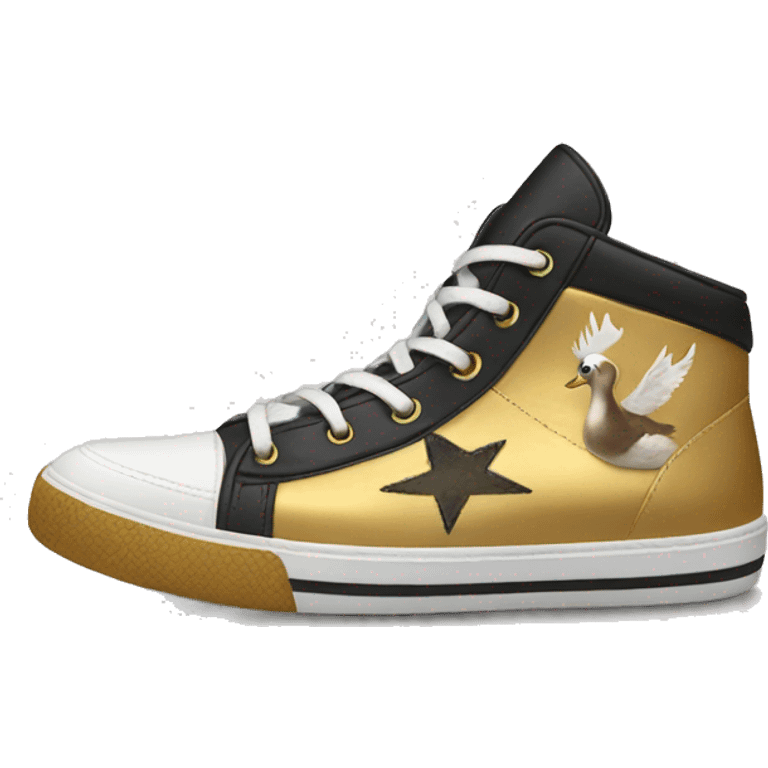 golden goose sneakers emoji