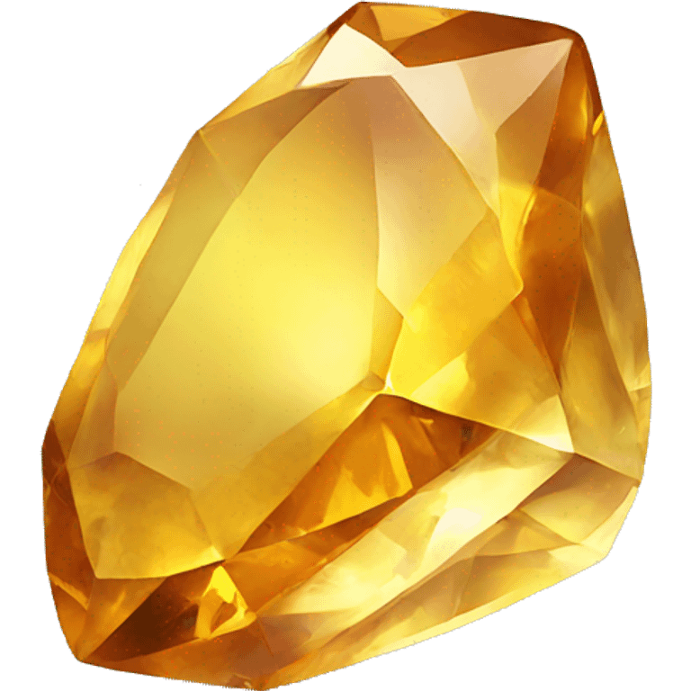 Citrine gem emoji