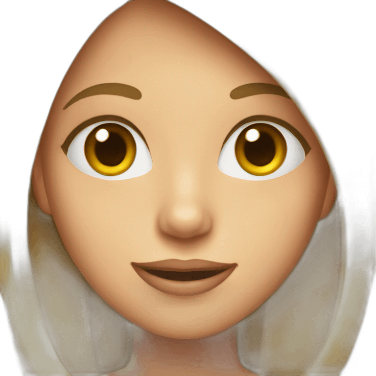 A girl  emoji