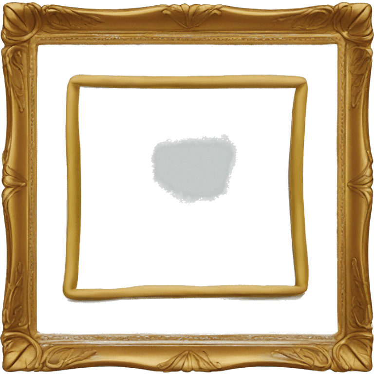 an empty photo frame emoji