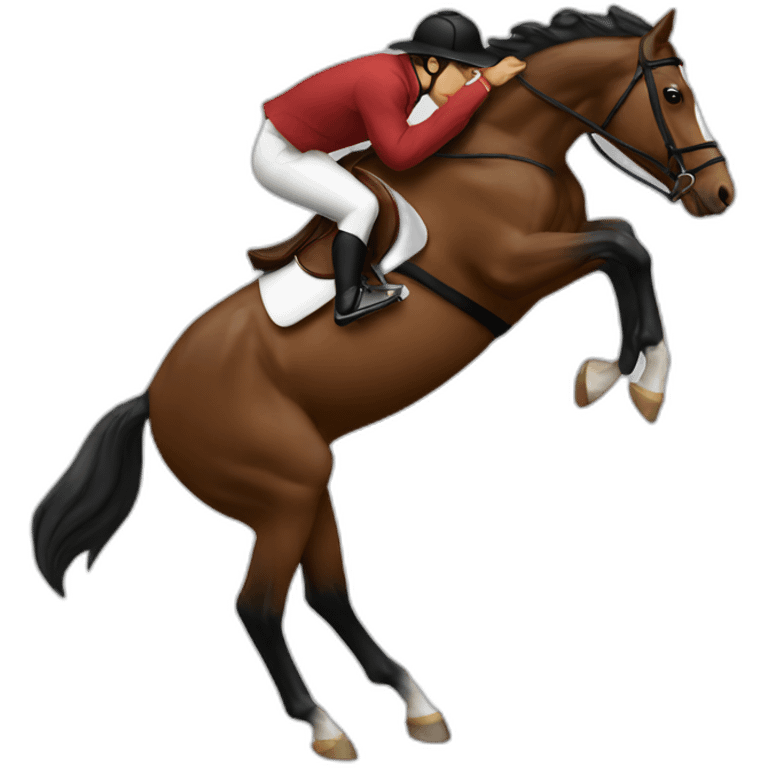 Competencias a caballo emoji