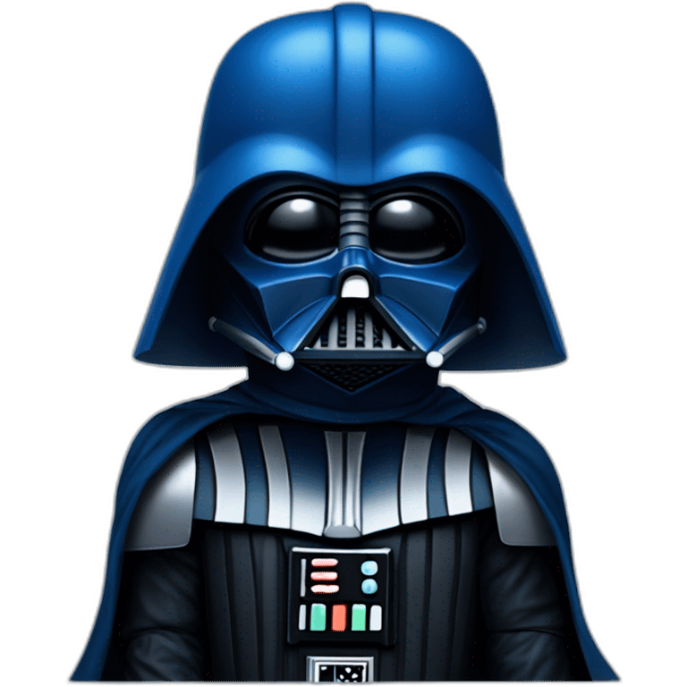 blue darth vader emoji