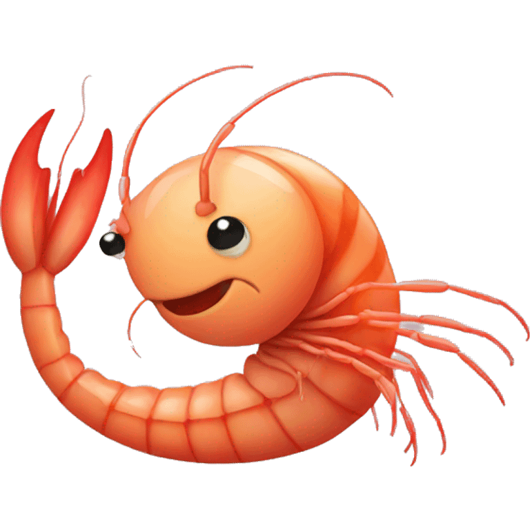 cute shrimp emoji