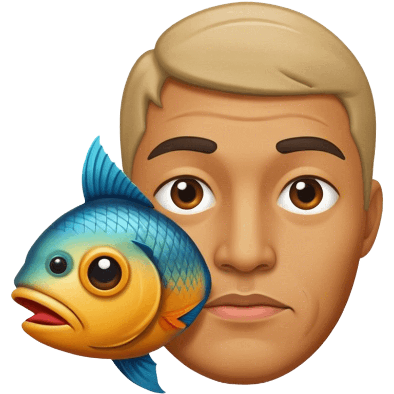 fish-head man emoji