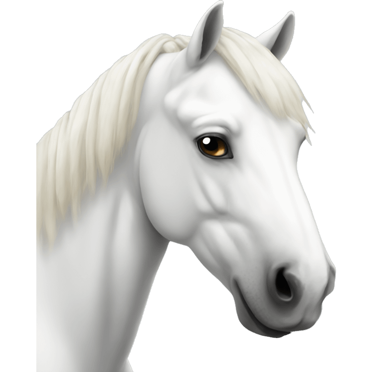 White horse emoji