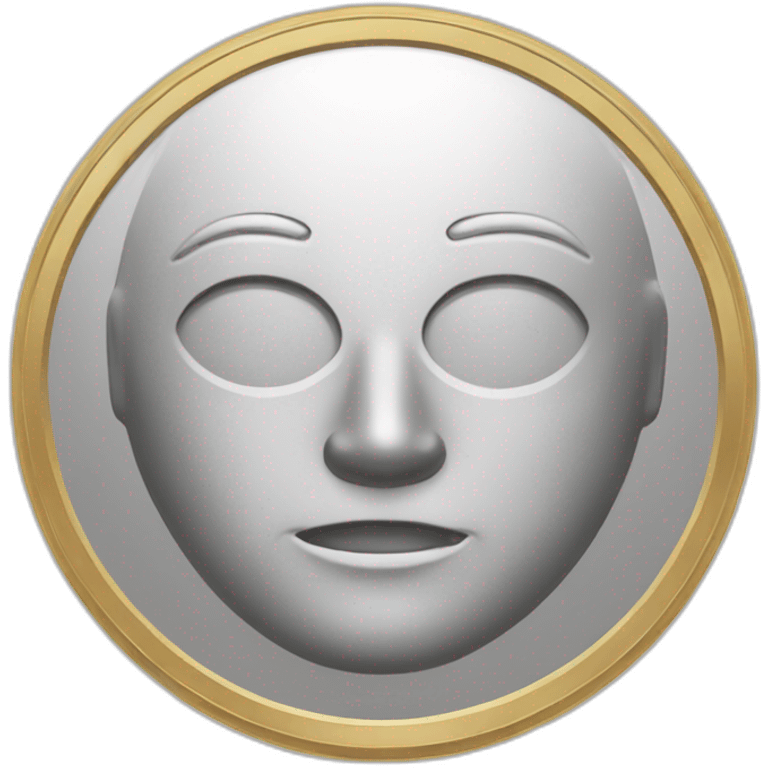 oval coin emoji