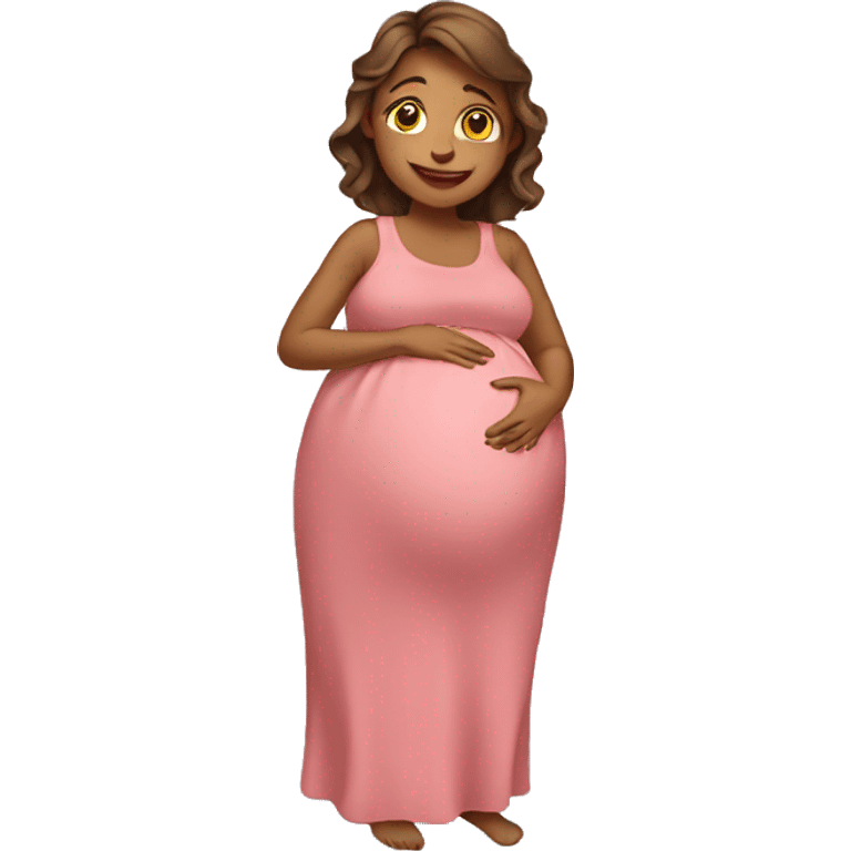 pregnant woman emoji