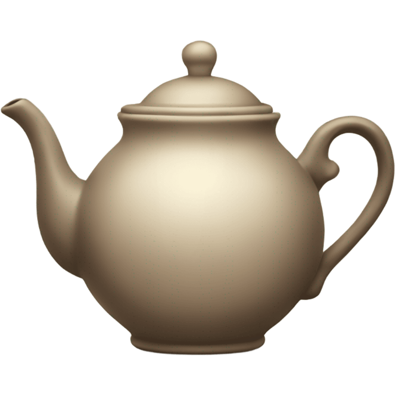 Neutral tea-pot  emoji