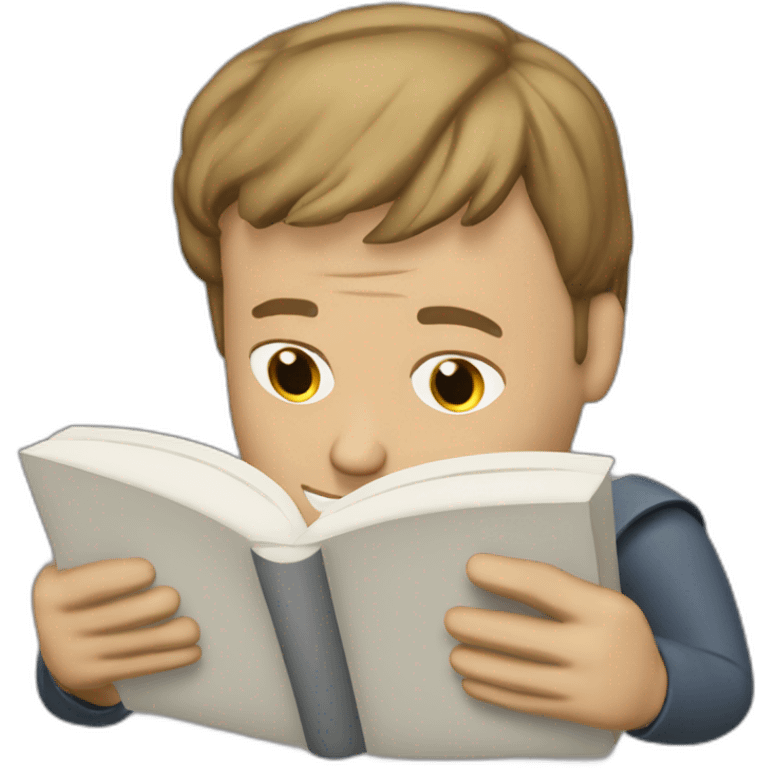 Michael Shanks Stargate reading a book emoji