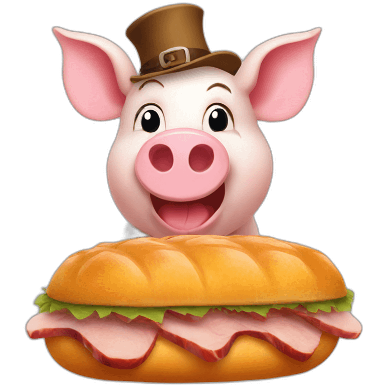 Pork at Octoberfest emoji