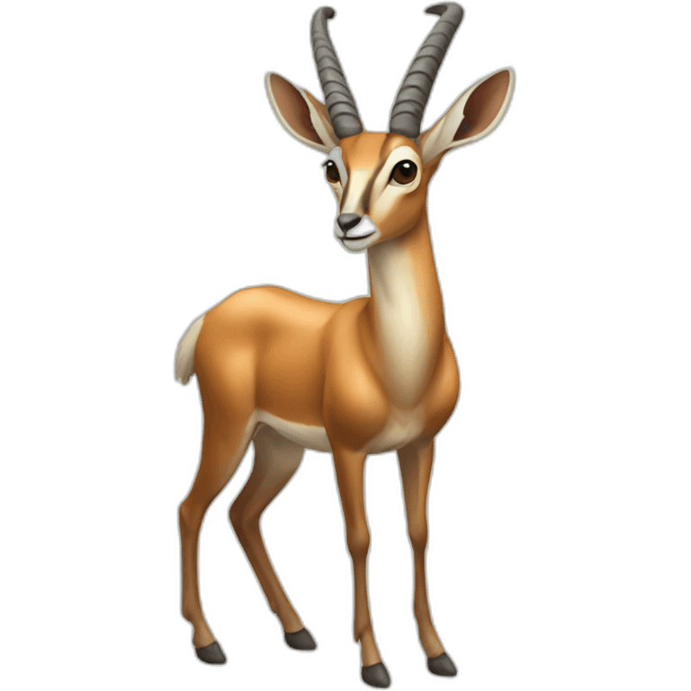 Antelope full body emoji