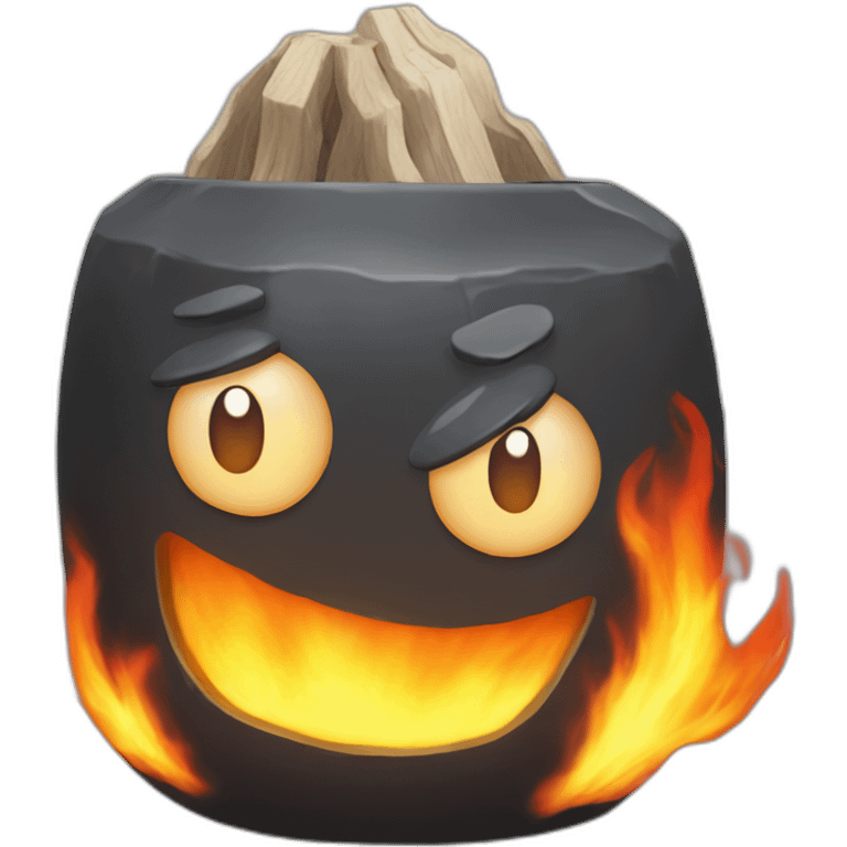 Calcifer from howl’s moving castle  emoji