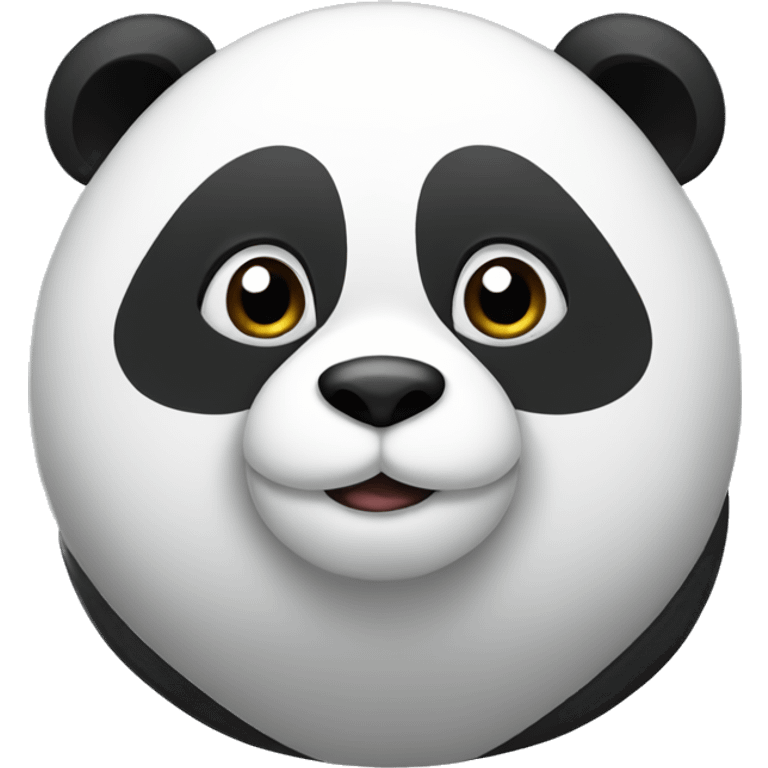 Fat panda emoji