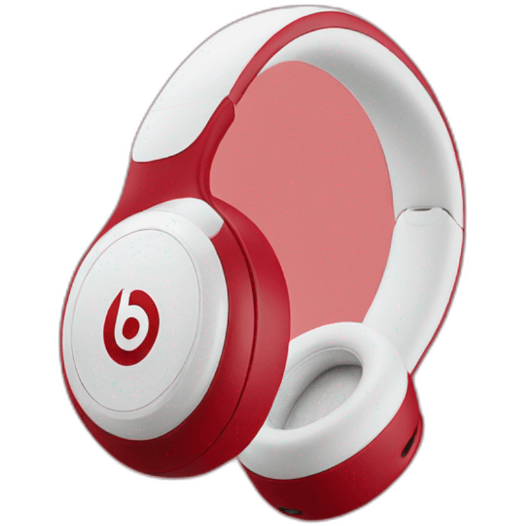 Beats Studio buds rouge emoji