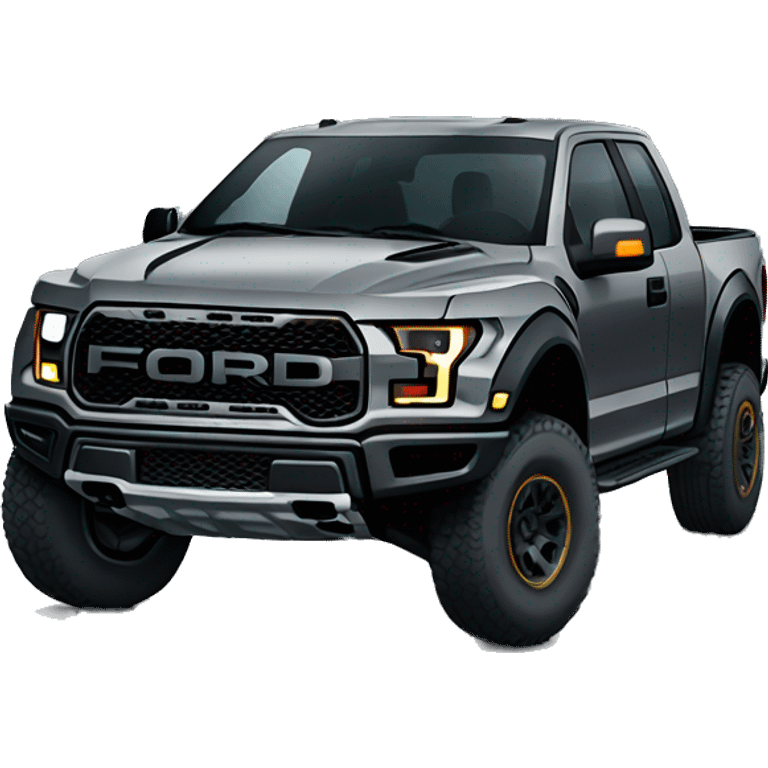 black ford raptor emoji