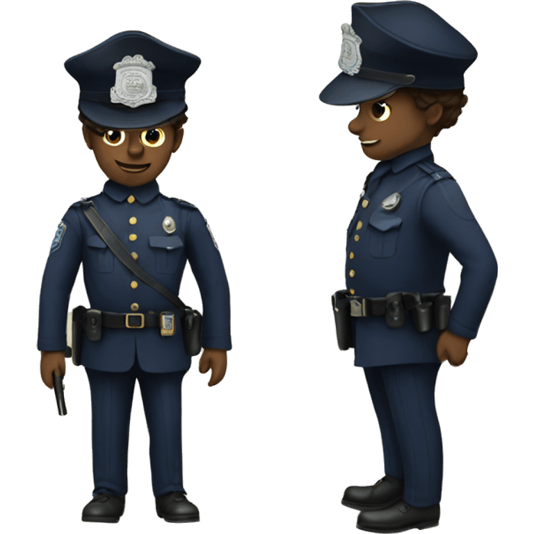 Victorian era police emoji