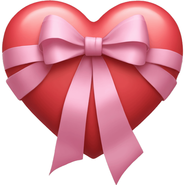 heart with bow on top emoji