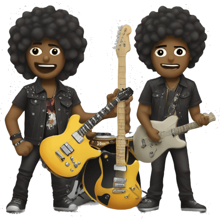 Rock and roll emoji