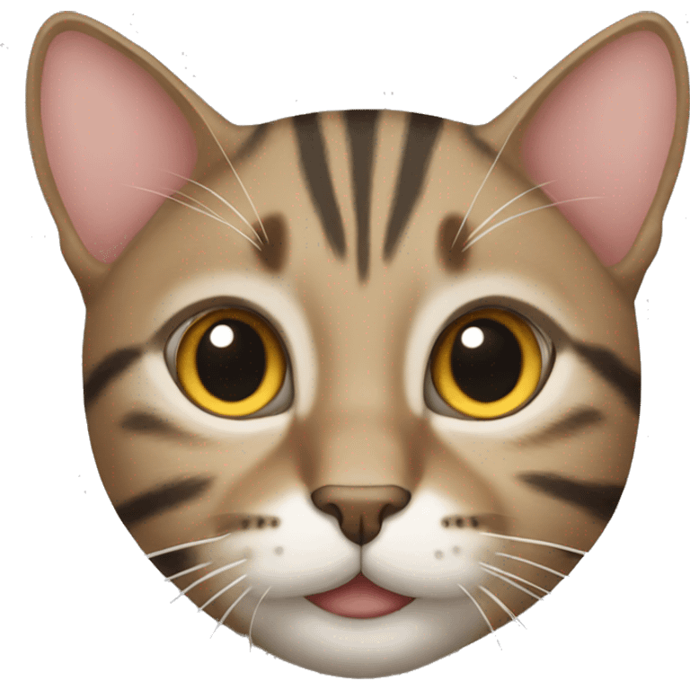 Tabby cat emoji