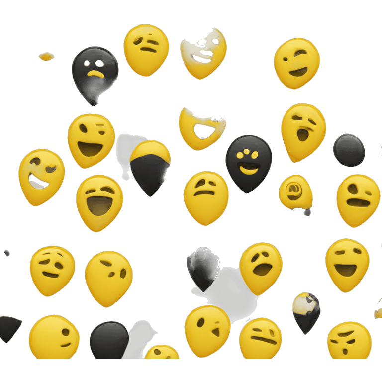 location pin yellow black emoji