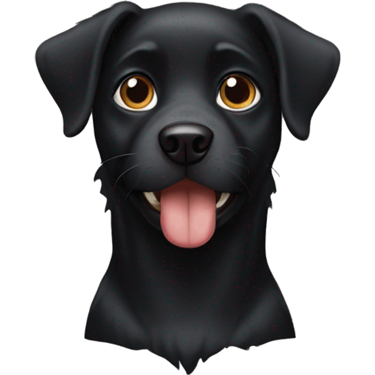 Black dogs emoji