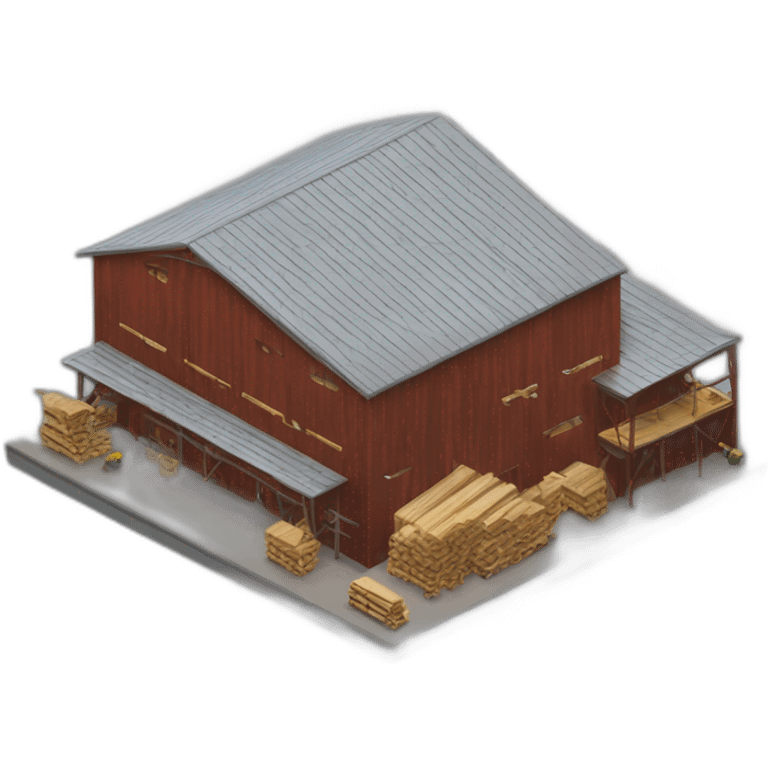 modern lumber factory emoji