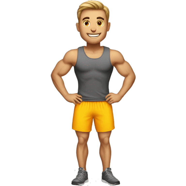 Fit guy emoji