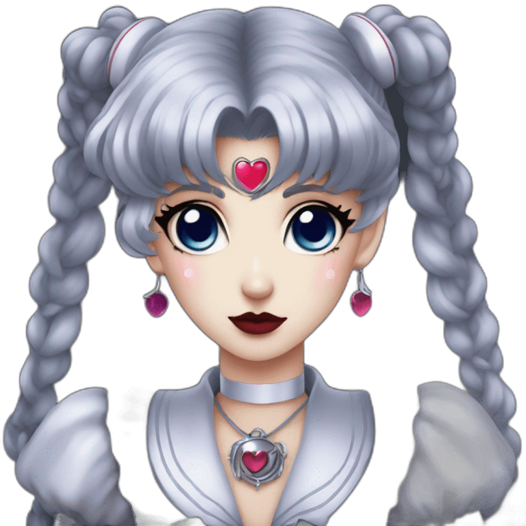 gothic sailor moon emoji