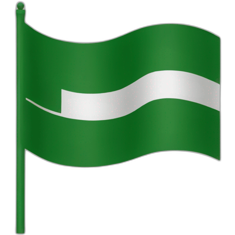 Straight Kashmir flag emoji