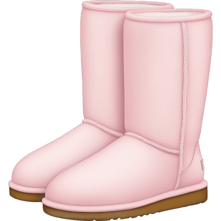 light pink uggs emoji