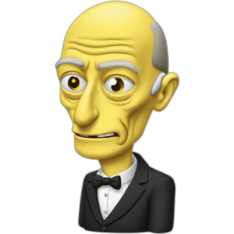 Vladimir putin like a mr. Burns emoji