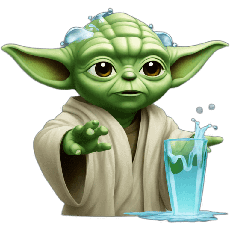 Yoda water emoji