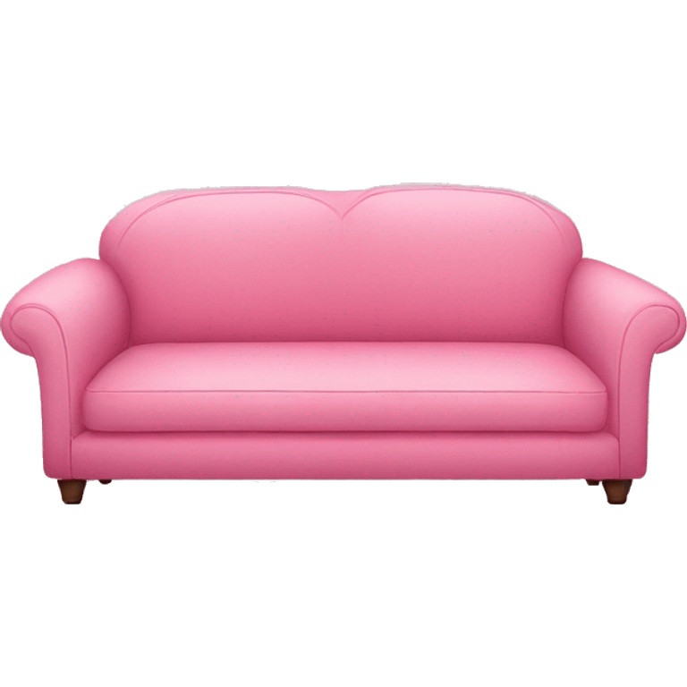 Pink layout couch  emoji