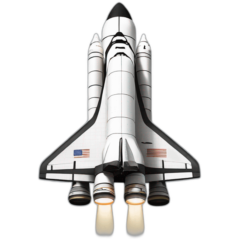 space shuttle discovery emoji